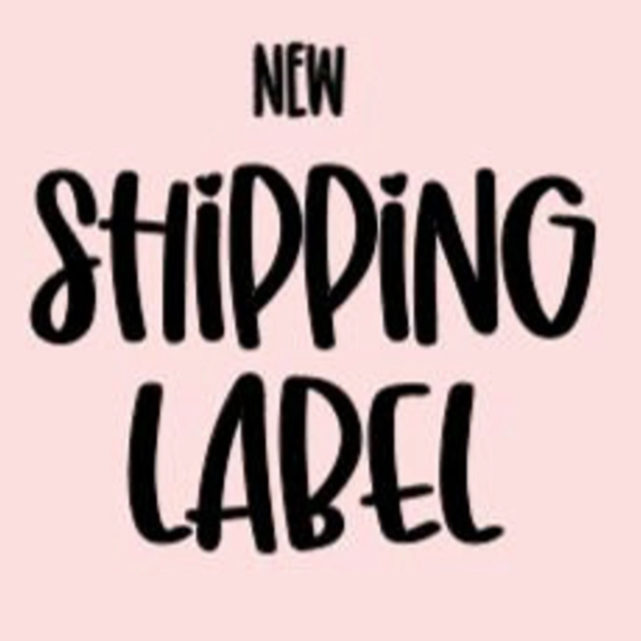 NEW SHIPPING LABEL