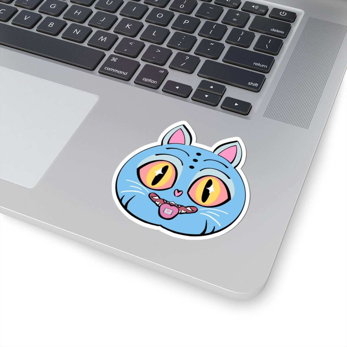 Derpy Tiger - Kiss-Cut Stickers (POD)