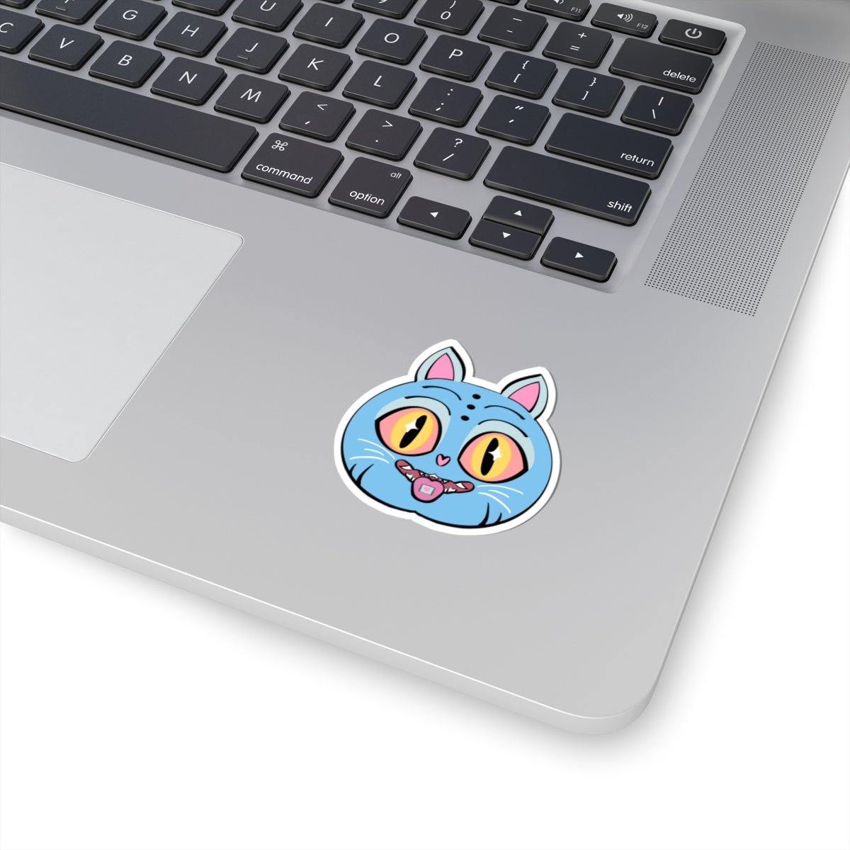 Derpy Tiger - Kiss-Cut Stickers (POD)