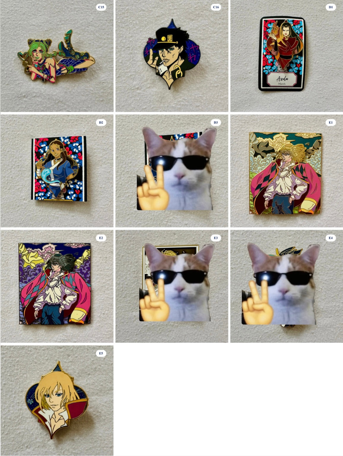 Personal Sale Pins